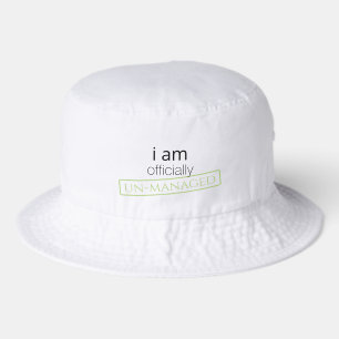 Weed Happens cute cynical dandelion Funny Vintage Bucket Hat