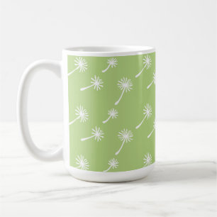 Weed Happens cute cynical dandelion Funny Vintage Coffee Mug