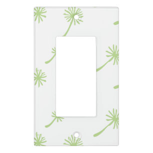 Weed Happens cute cynical dandelion Funny Vintage Light Switch Cover