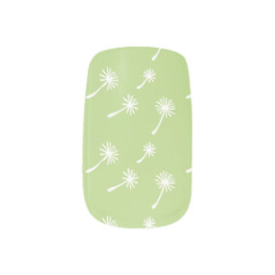 Weed Happens cute cynical dandelion Funny Vintage Minx Nail Art