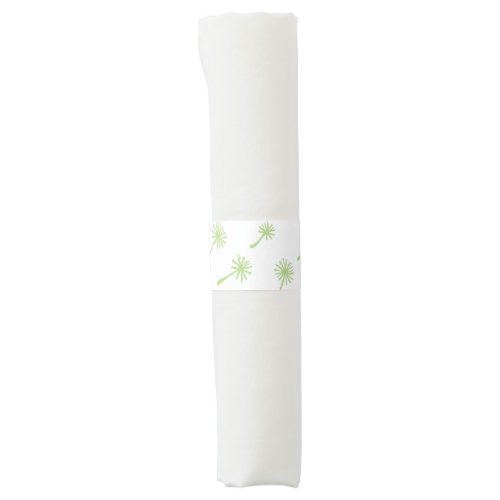 Weed Happens cute cynical dandelion Funny Vintage Napkin Bands