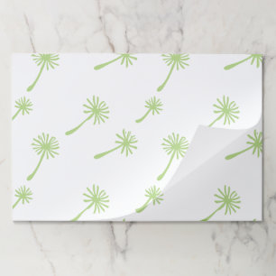 Weed Happens cute cynical dandelion Funny Vintage Paper Pad