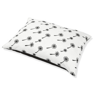 Weed Happens cute cynical dandelion Funny Vintage Pet Bed