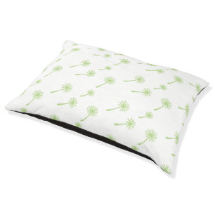 Weed Happens cute cynical dandelion Funny Vintage Pet Bed