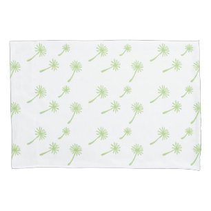 Weed Happens cute cynical dandelion Funny Vintage Pillow Case