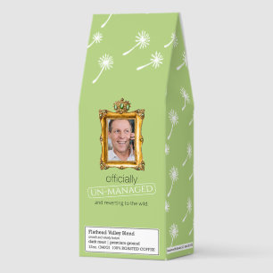 Weed Happens cute cynical dandelion Funny Vintage Roasted Coffee
