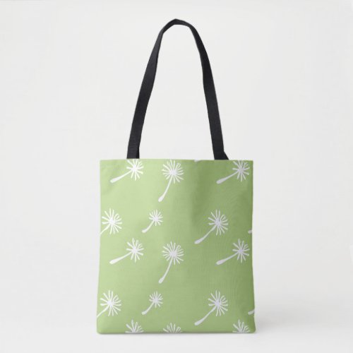 Weed Happens cute cynical dandelion Funny Vintage Tote Bag