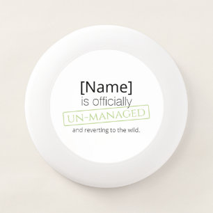 Weed Happens cute cynical dandelion Funny Vintage Wham-O Frisbee