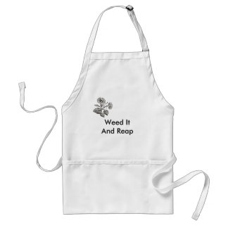 Weed It And Reap Adult Apron