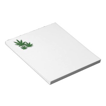 Weed Leaf Notepad