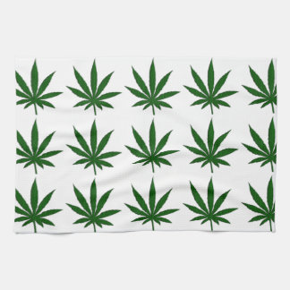 Weed Leaf Towel