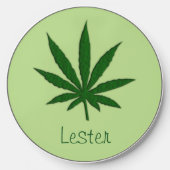 Weed Leaf Wireless Charger (Front)