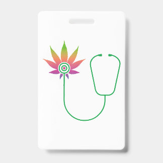 Weed Nurse Weed Badge