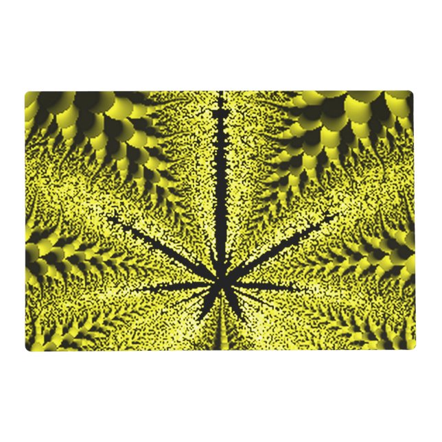 Weed Placemat (Back)