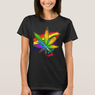 Weed Rainbow T-Shirt