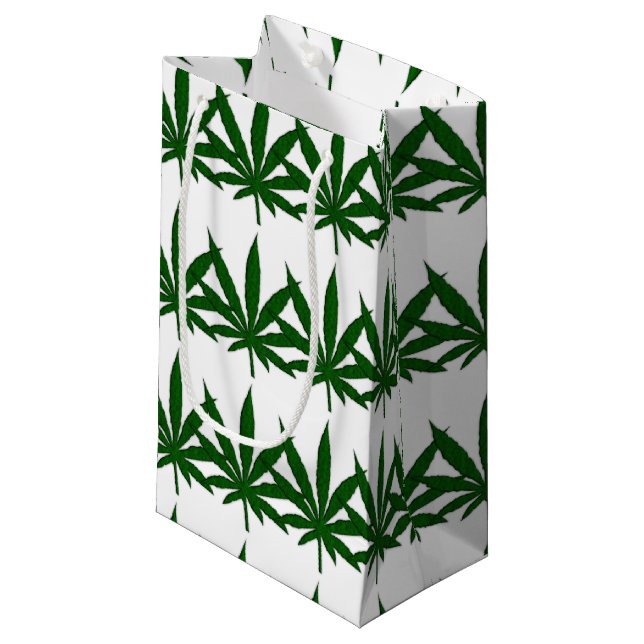 Weed Small Gift Bag (Front Angled)