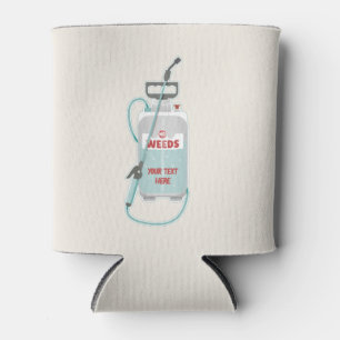 Weed spray garden maintenance can cooler