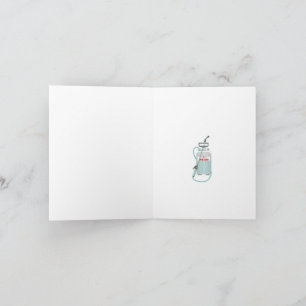 Weed spray garden maintenance card