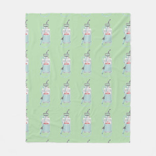 weed spray garden maintenance fleece blanket