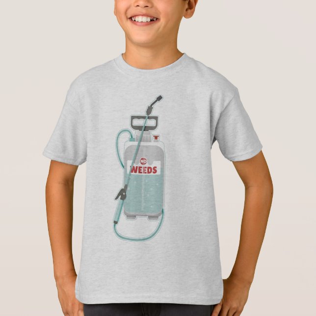 weed spray garden maintenance T-Shirt (Front)
