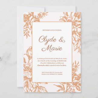 Weedding Fall Invitation Nude