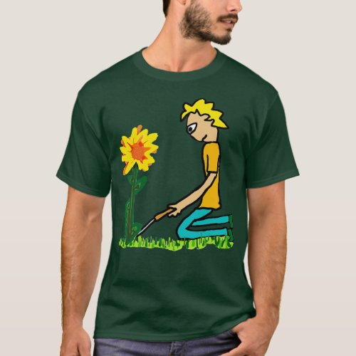 Weeding Lawn T_Shirt
