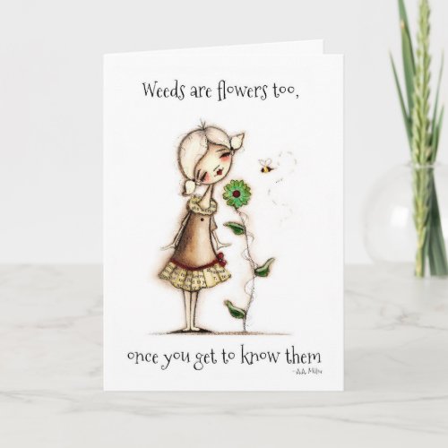 Weeds _ Friendship Card