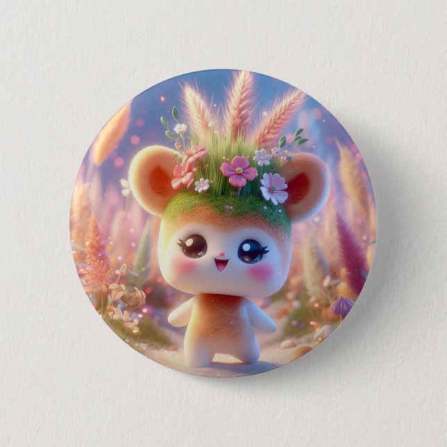 Weeds Head Button (Front)