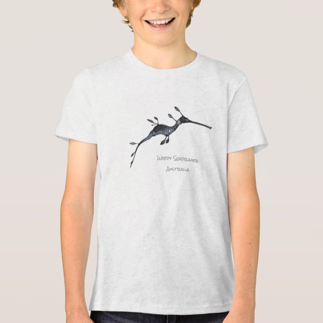 Weedy Seadragon Tri-Blend Shirt (Front)