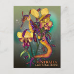 Weedy Seadragon with Orchids Postcard