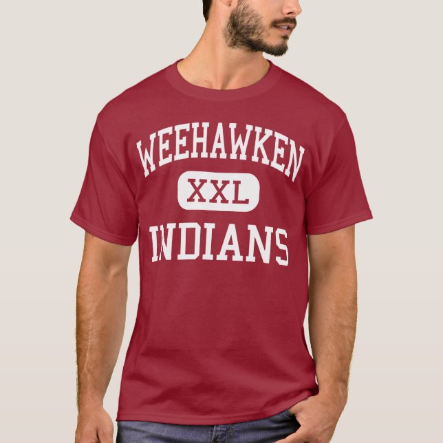 Weehawken - Indians - High - Weehawken New Jersey T-Shirt (Front)