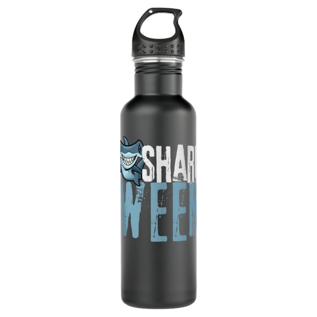 Week of the Shark Tank Top Stainless Steel Water Bottle (Front)