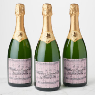 Weekend a Paris Sparkling Wine Label