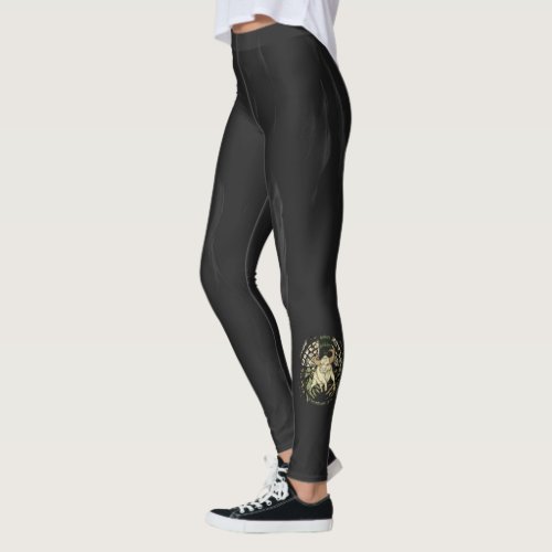 Weekend Bull Riders Club Upside_down Pineapples 8  Leggings