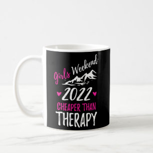 Weekend Cheaper Than A Therapy Travel Coffee Mug