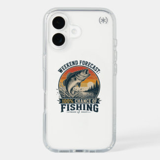 Weekend Forecast: 100% Chance of Fishing – Vintage iPhone 16 Case