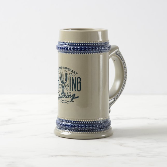 “Weekend Forecast” Beer Stein (Front Right)