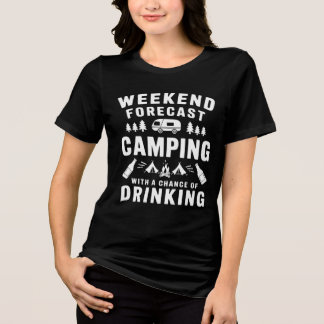 Weekend Forecast: Camping Tri-Blend Shirt
