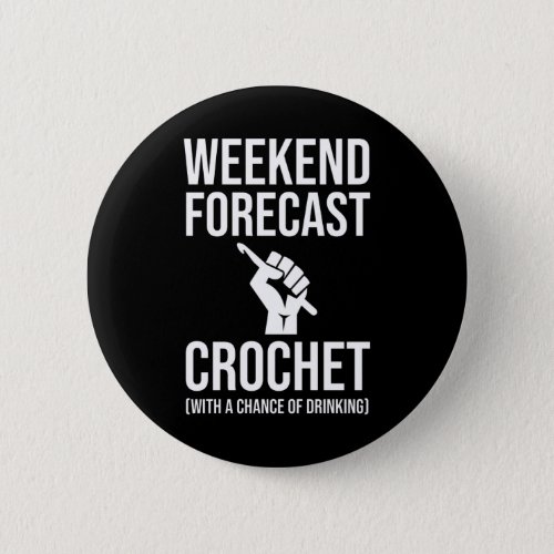 Weekend Forecast _ Crochet Button