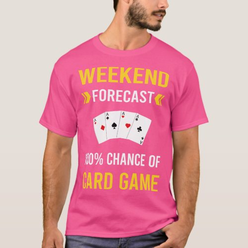 Weekend Forecast d Game Games ds T_Shirt