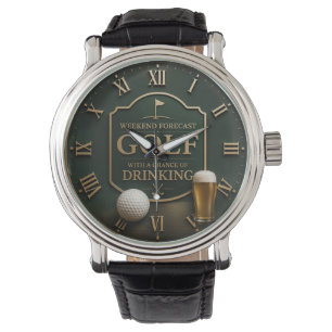 Weekend Forecast Golf with a Chance of Drinking Watch