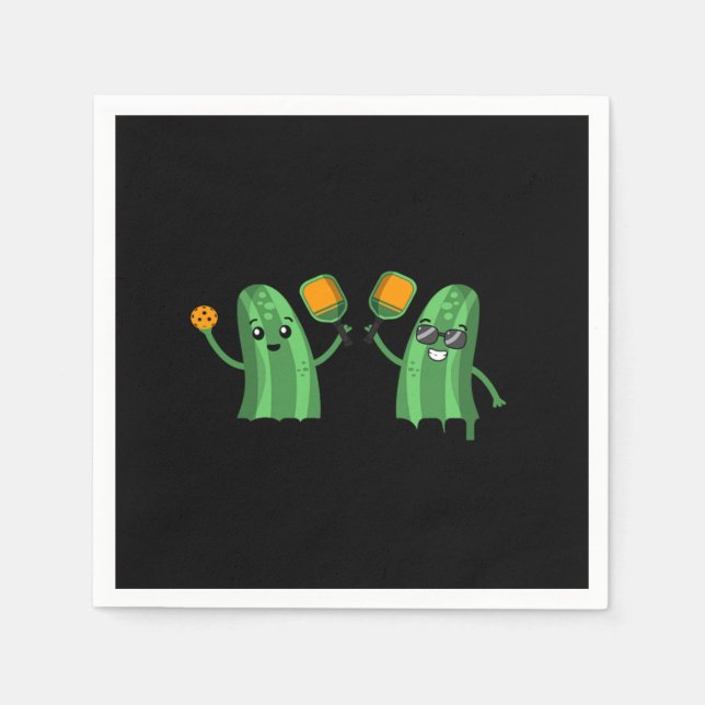 Weekend Forecast Pickleball With A Chance Of Dinki Napkins (Front)