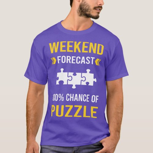 Weekend Forecast Puzzles T_Shirt