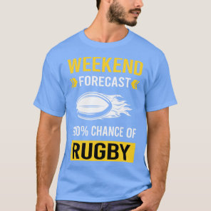 Weekend Forecast Rugby T-Shirt