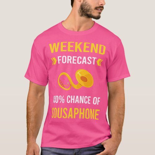 Weekend Forecast Sousaphone T_Shirt
