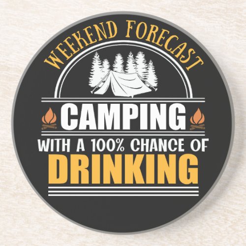 Weekend forecast with a chance of drinking coaster