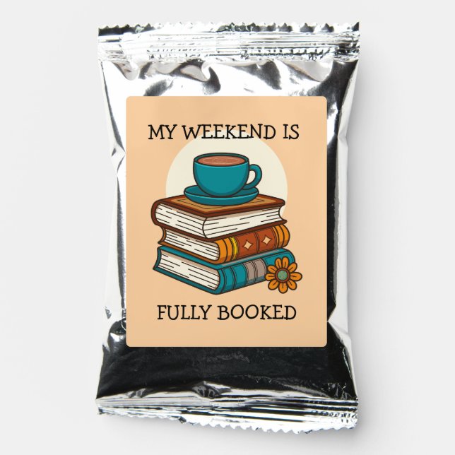 Weekend Fully Booked Book Lovers Coffee Drink Mix (Front)