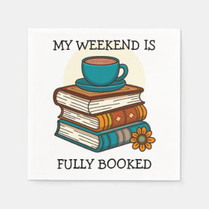 Weekend Fully Booked Book Lovers Napkins