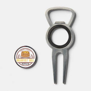Weekend Money Game Funny Breakfast Ball Golf Dad Divot Tool