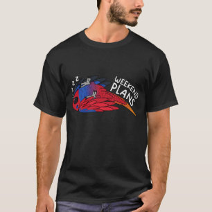 Weekend Plans Parrot I Sleeping Female Eclectus T-Shirt